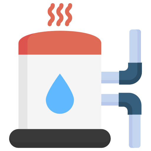 hot water